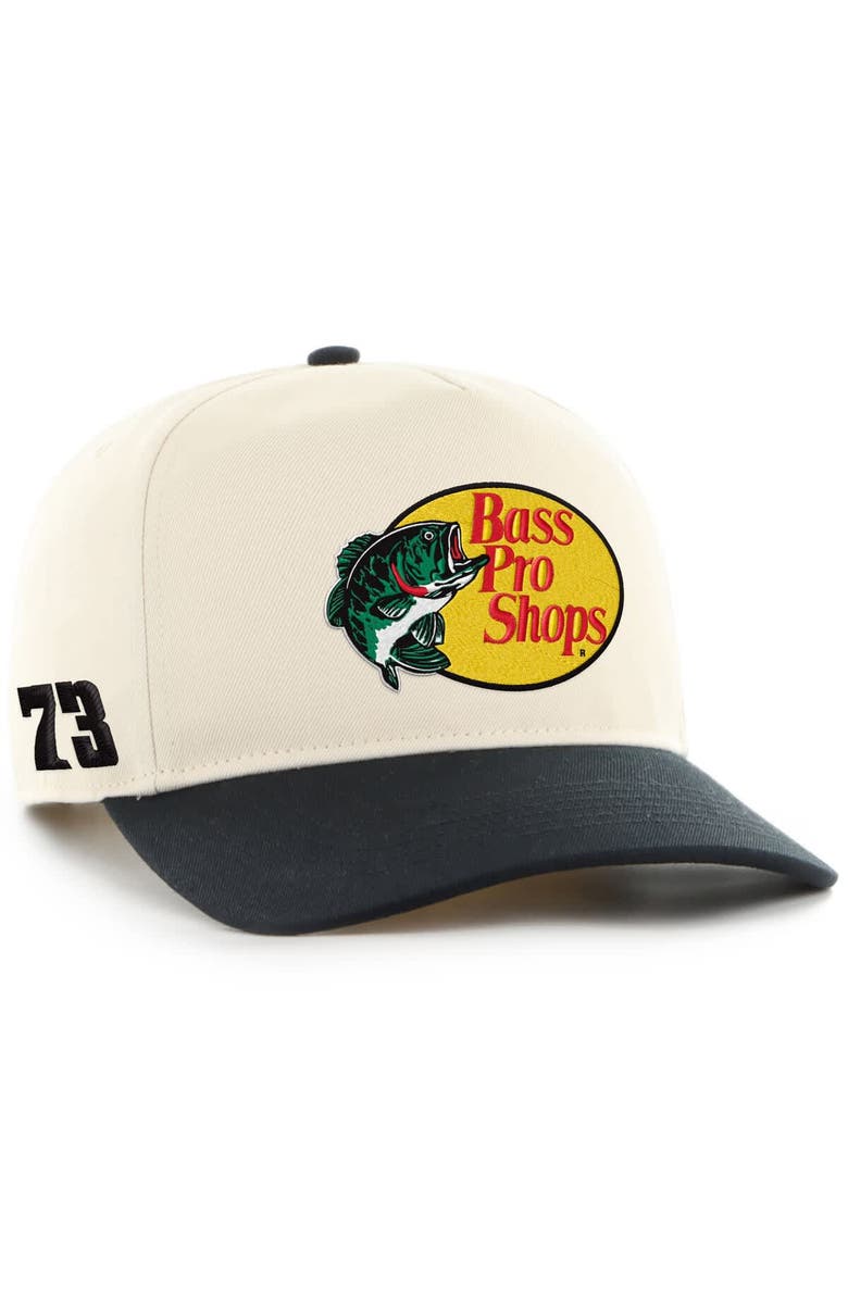 '47 Men's '47 Natural Wyatt Miller #73 Bass Pro Shops Adjustable Hat, Main, color,