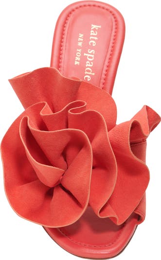 ゴージャス【kate spade】 Flourish フラワーアクセントサンダル ゴージャス【kate spade】 Flourish フラワーアクセントサンダル