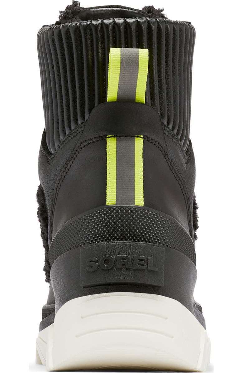 SOREL Brex<sup>™</sup> Faux Shearling Lace-Up Boot, Alternate, color,