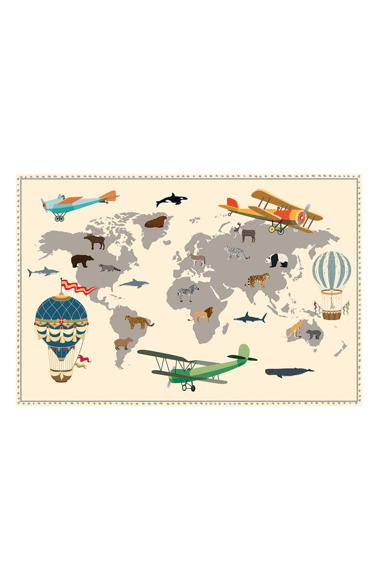 A&A Story Atlas Vinyl Mat, Main, color, Grey