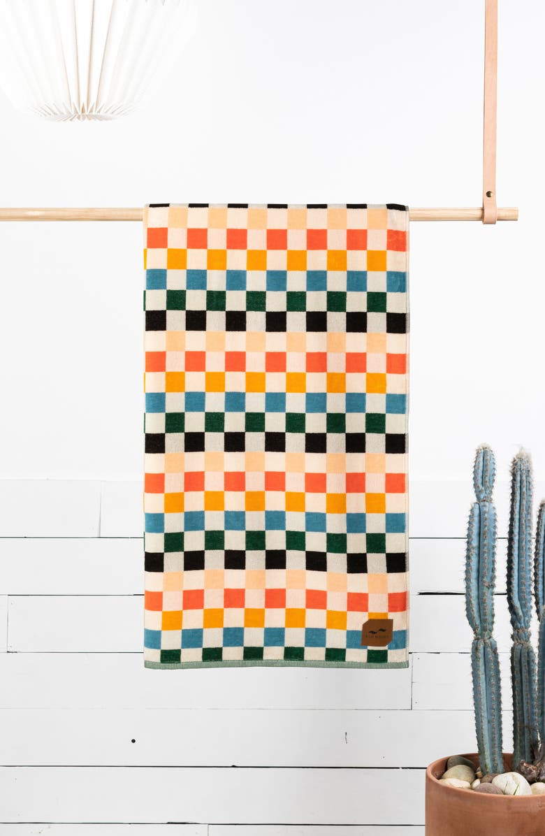 Slowtide Sundown Oversize Beach Towel, Alternate, color, 