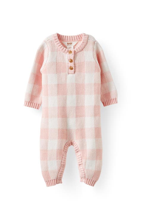 Organic Knit Long Sleeve All In One