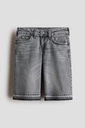 H&M Wide Leg Low Denim Shorts