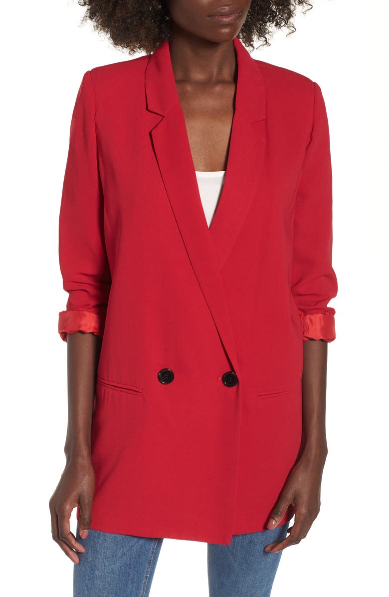 Mural Oversize Blazer, Alternate, color,