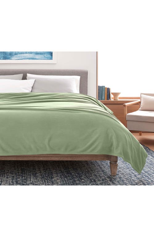 Vellux Microfleece Throw Blanket In Gray