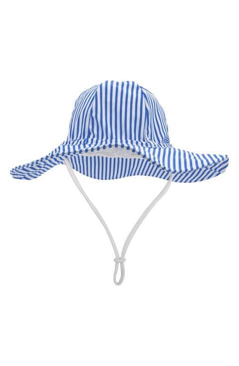 Kids' Poolside Stripe UPF 50+ Swim Hat (Baby & Toddler)