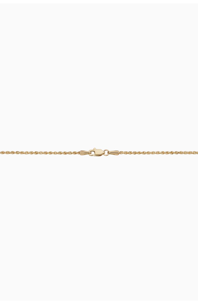 Oradina 14K Yellow Gold My Anchor Pendant Necklace, Alternate, color, Yellow Gold