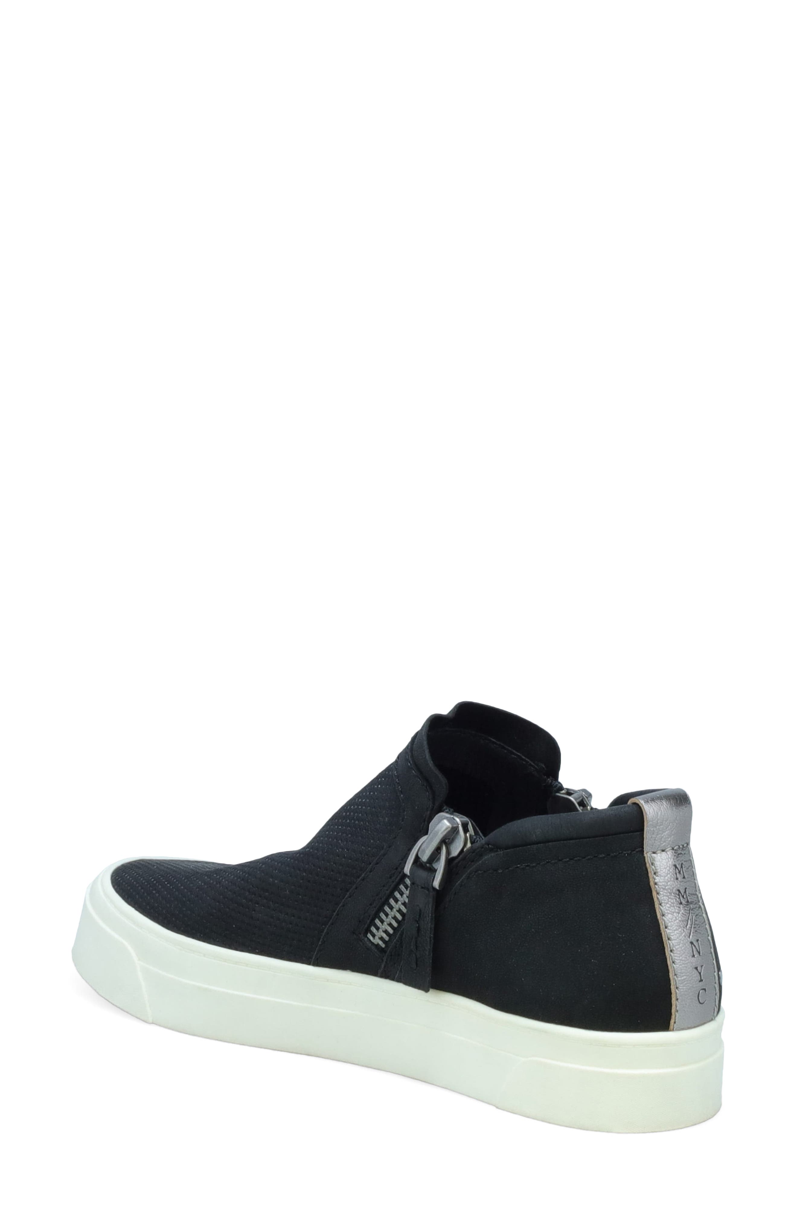 Miz Mooz Arret Side Zip Platform Sneaker, Alternate, color, 