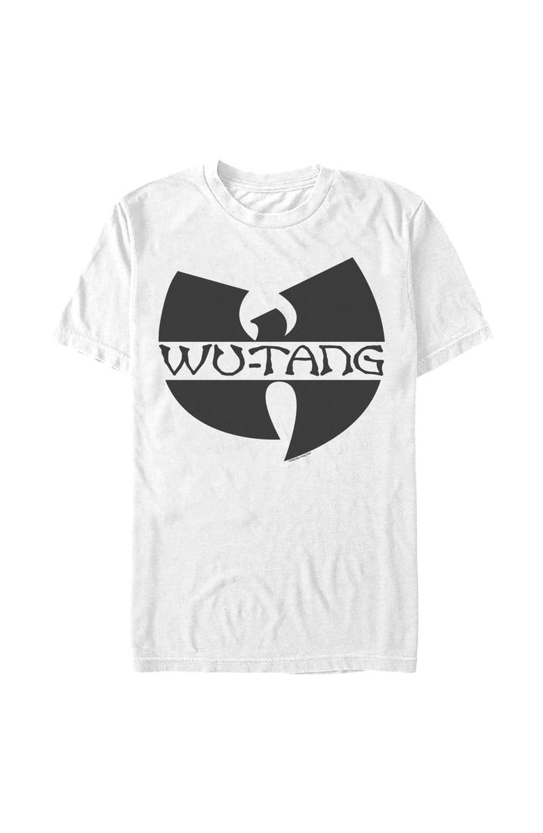 Wu-Tang Clan Men's Wu-Tang Clan Classic Bird Logo Graphic T-Shirt, Main, color, White