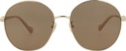 Gucci 59mm Round Sunglasses