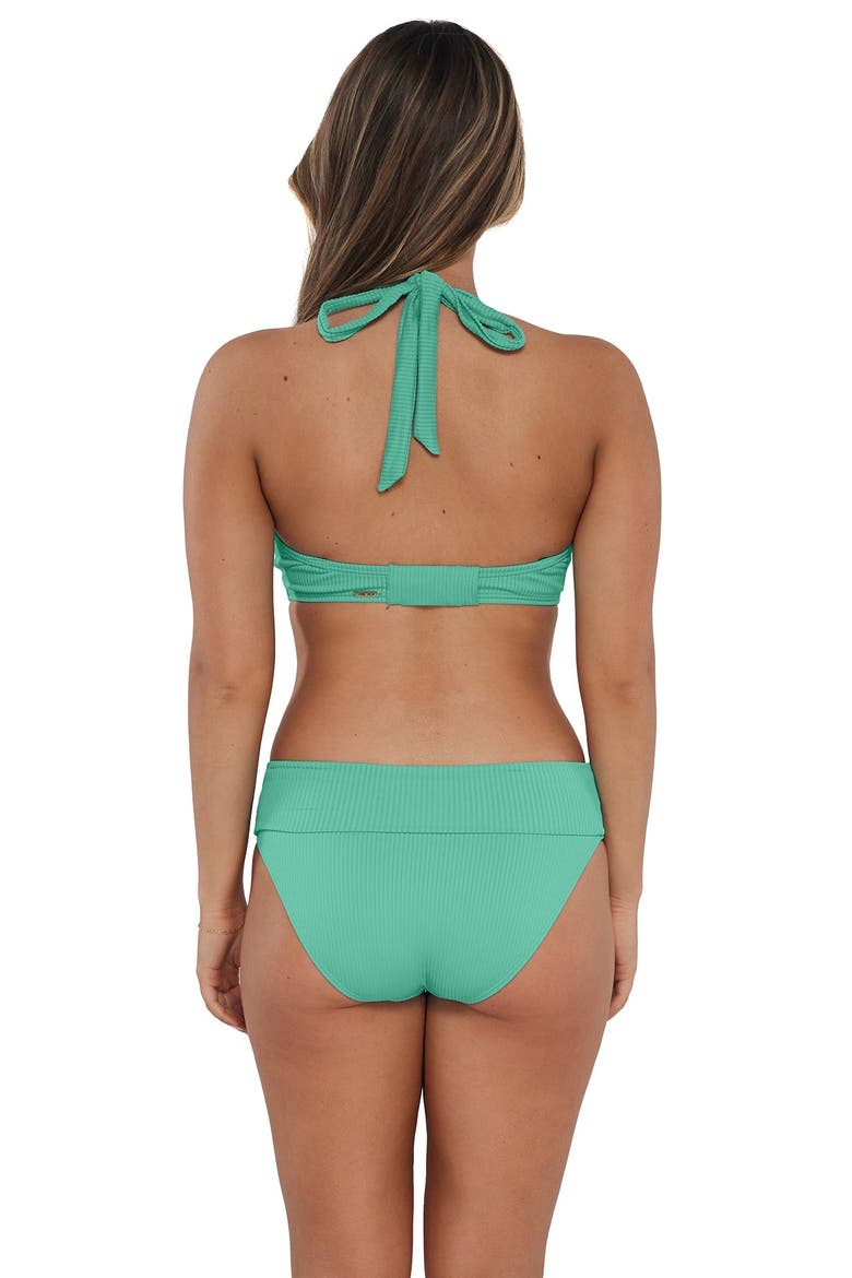 Vienna V-Wire Bikini Swimsuit Top - DD Cup, Alternate, color, Aqua Mist Sandbar Rib