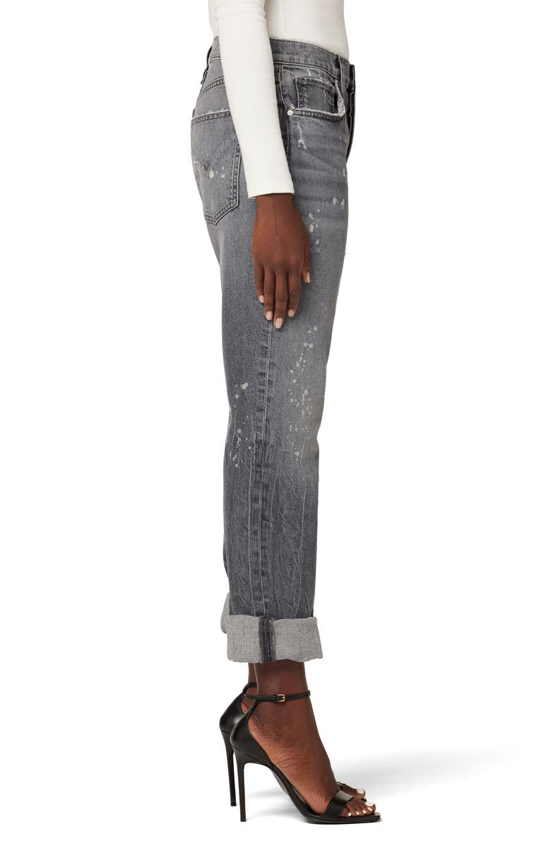 Hudson Jeans Thalia Loose Fit Rolled Cuff Ankle Jeans, Alternate, color,