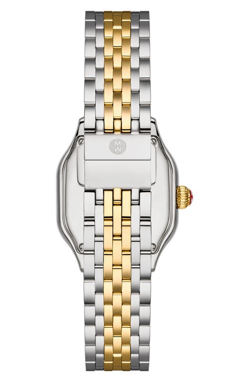 Michele Meggie Diamond Dial Watch Head Gift Set, 29mm In Gold