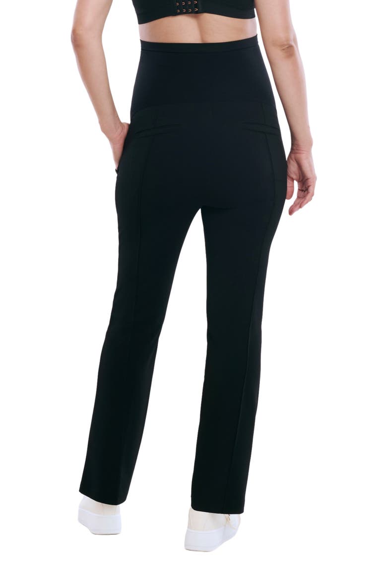 Mia Secret Fit Over the Belly Slim Straight Leg Pant, Alternate, color, Black