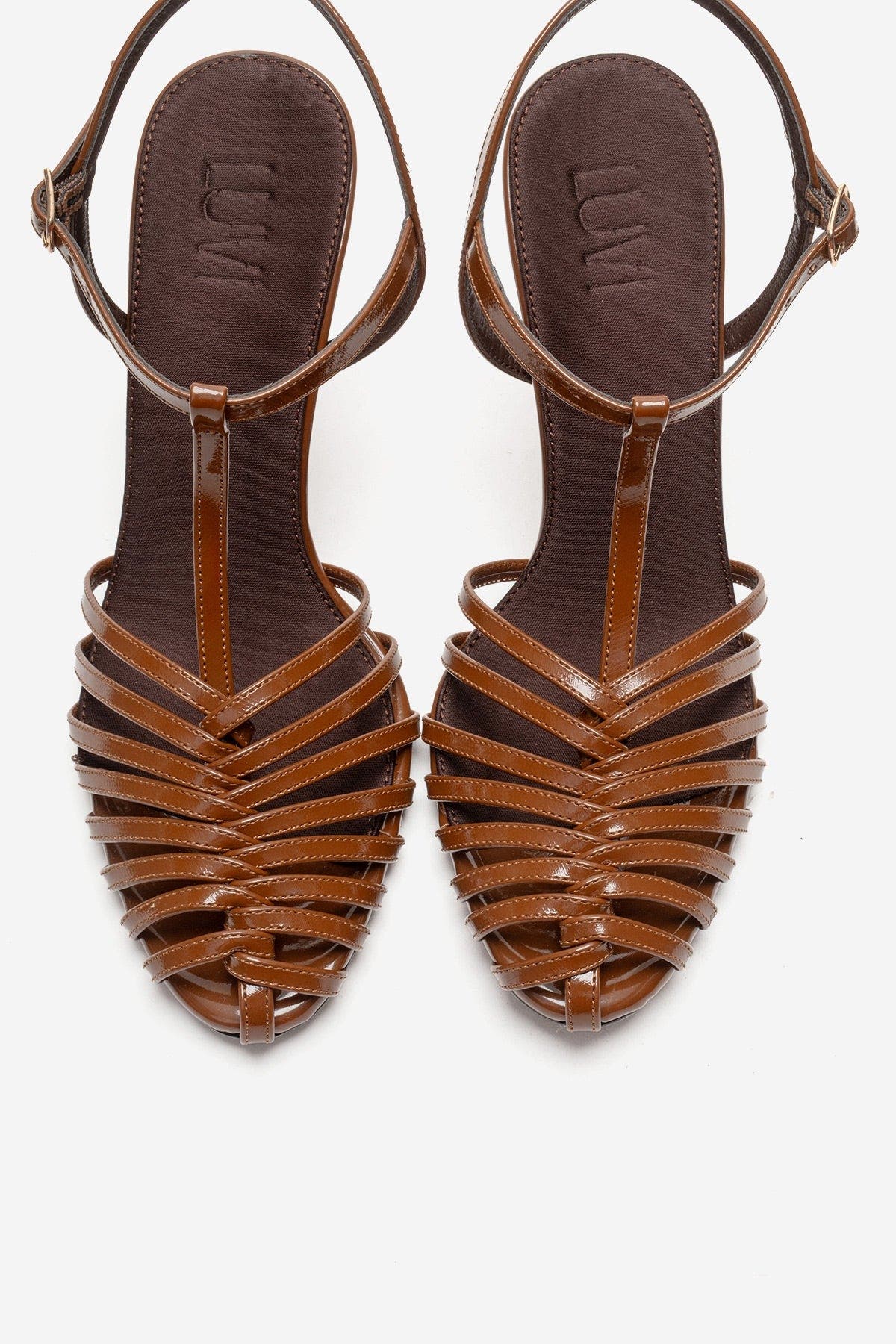 Pasion Stiletto Pump, Alternate, color, Cognac Patent