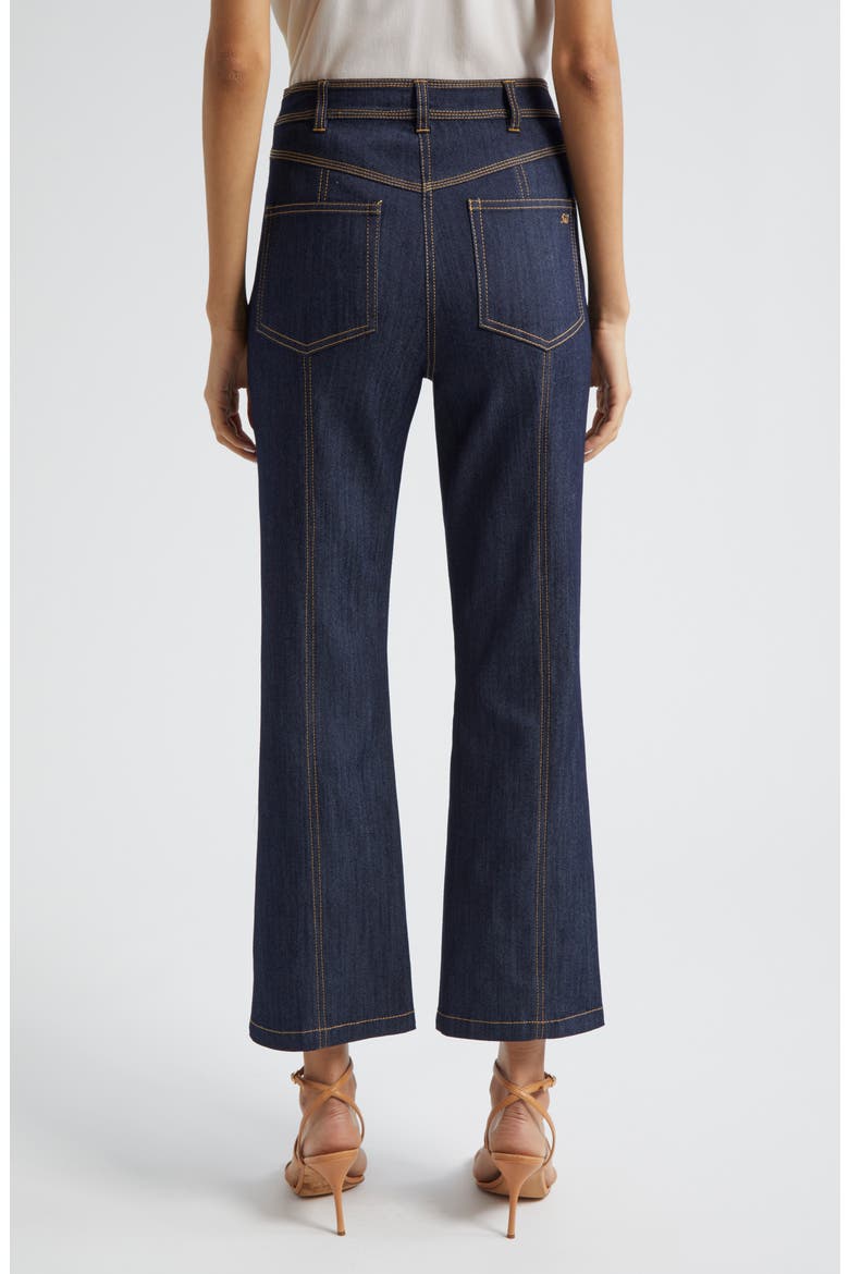 Madi Flare Leg Ankle Jeans, Alternate, color, INDIGO