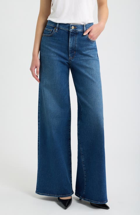 The Palace High Waist Wide Leg Jeans