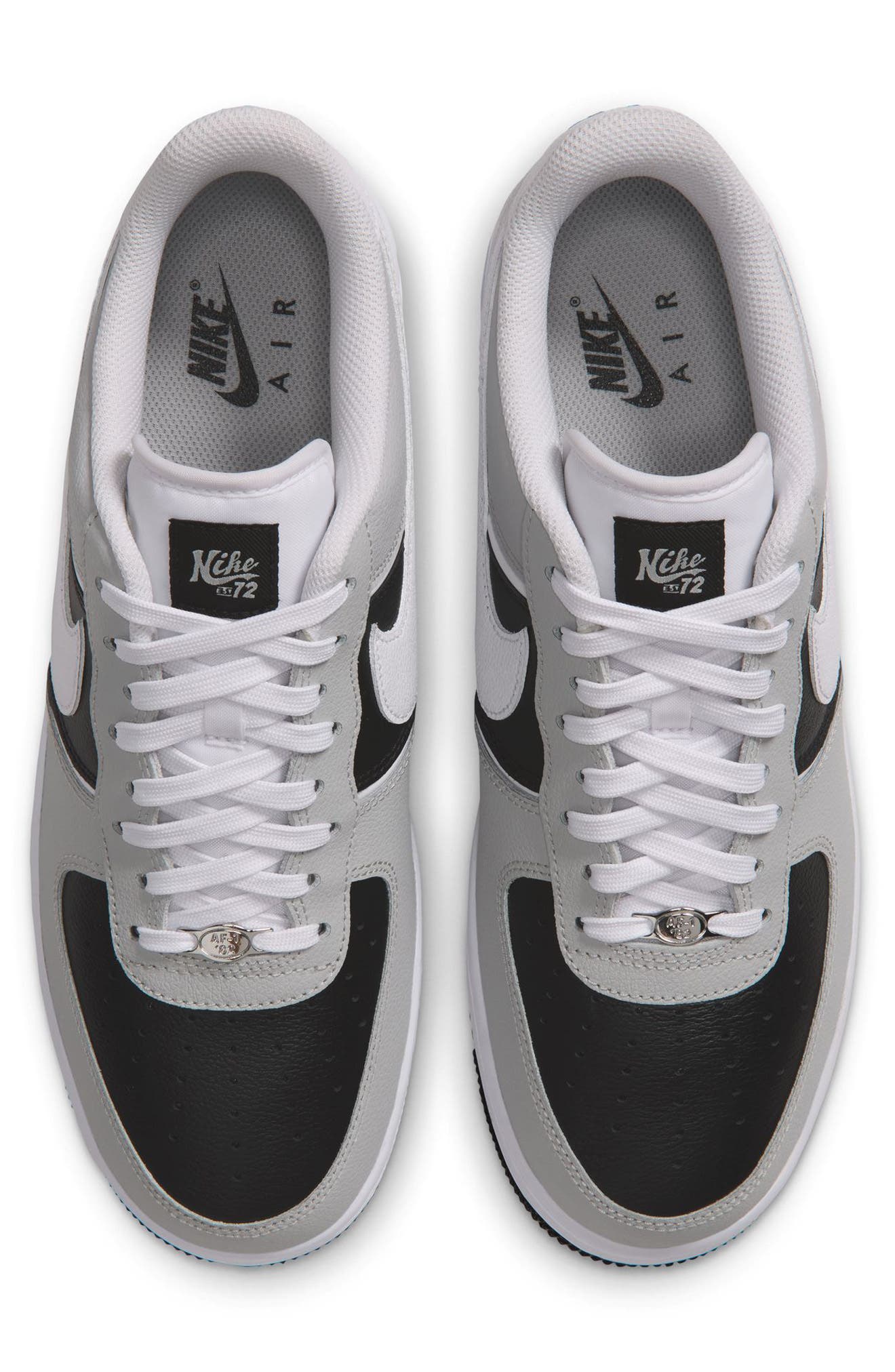 Air Force 1 '07 LV8 Sneaker, Alternate, color, GREY FOG/ BLACK