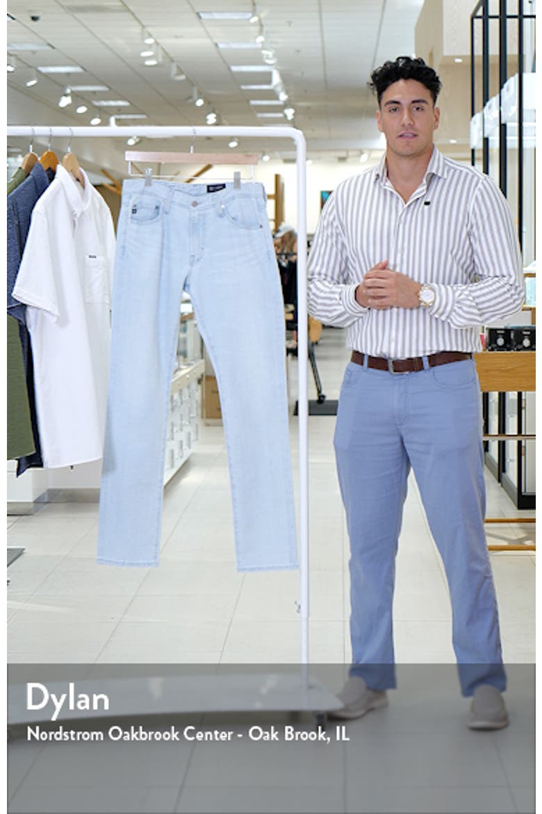 Everett Slim Straight Leg Jeans (Nordstrom Exclusive) video