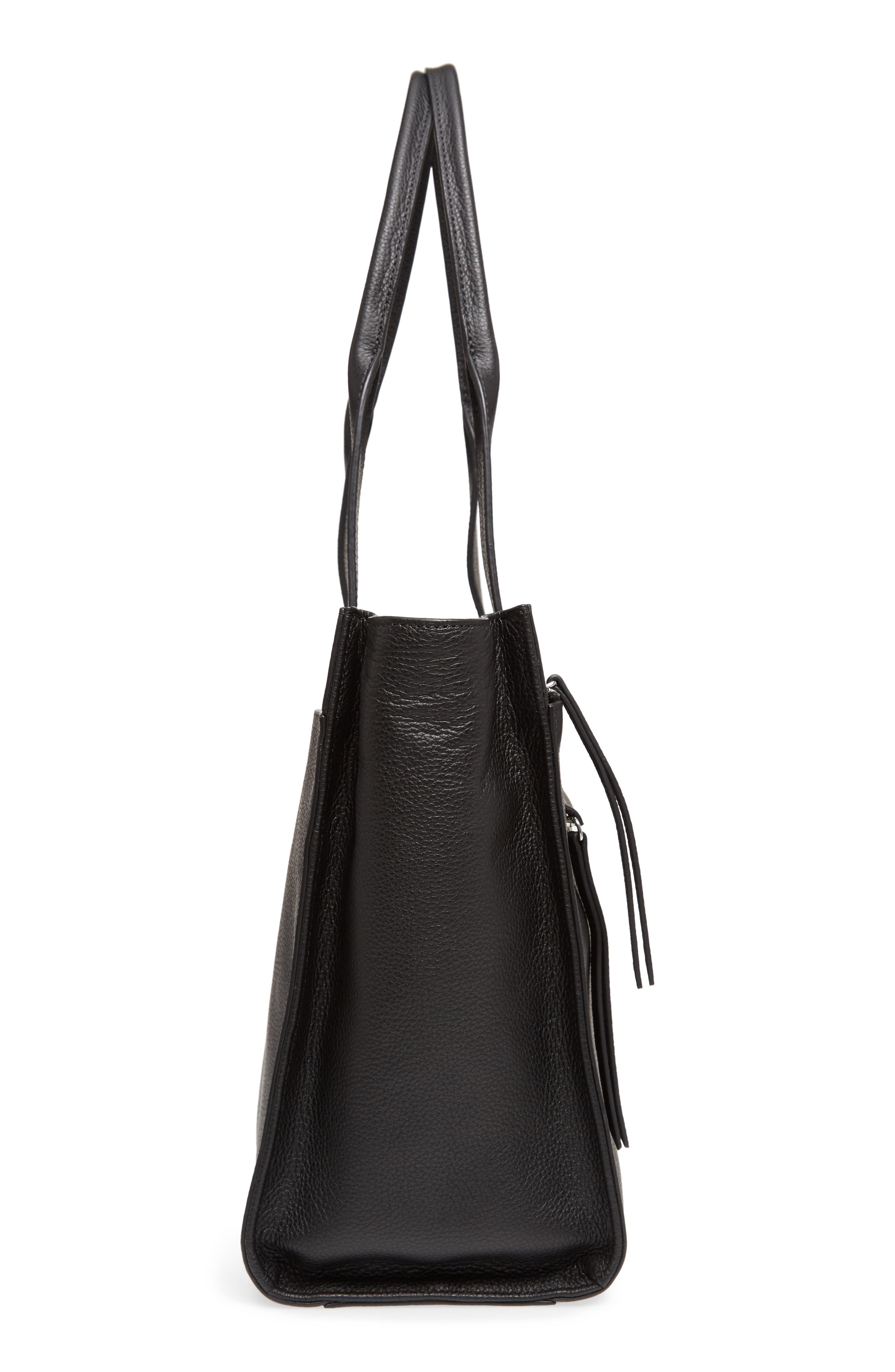 Nordstrom Finn Pebbled Leather Tote, Alternate, color, 