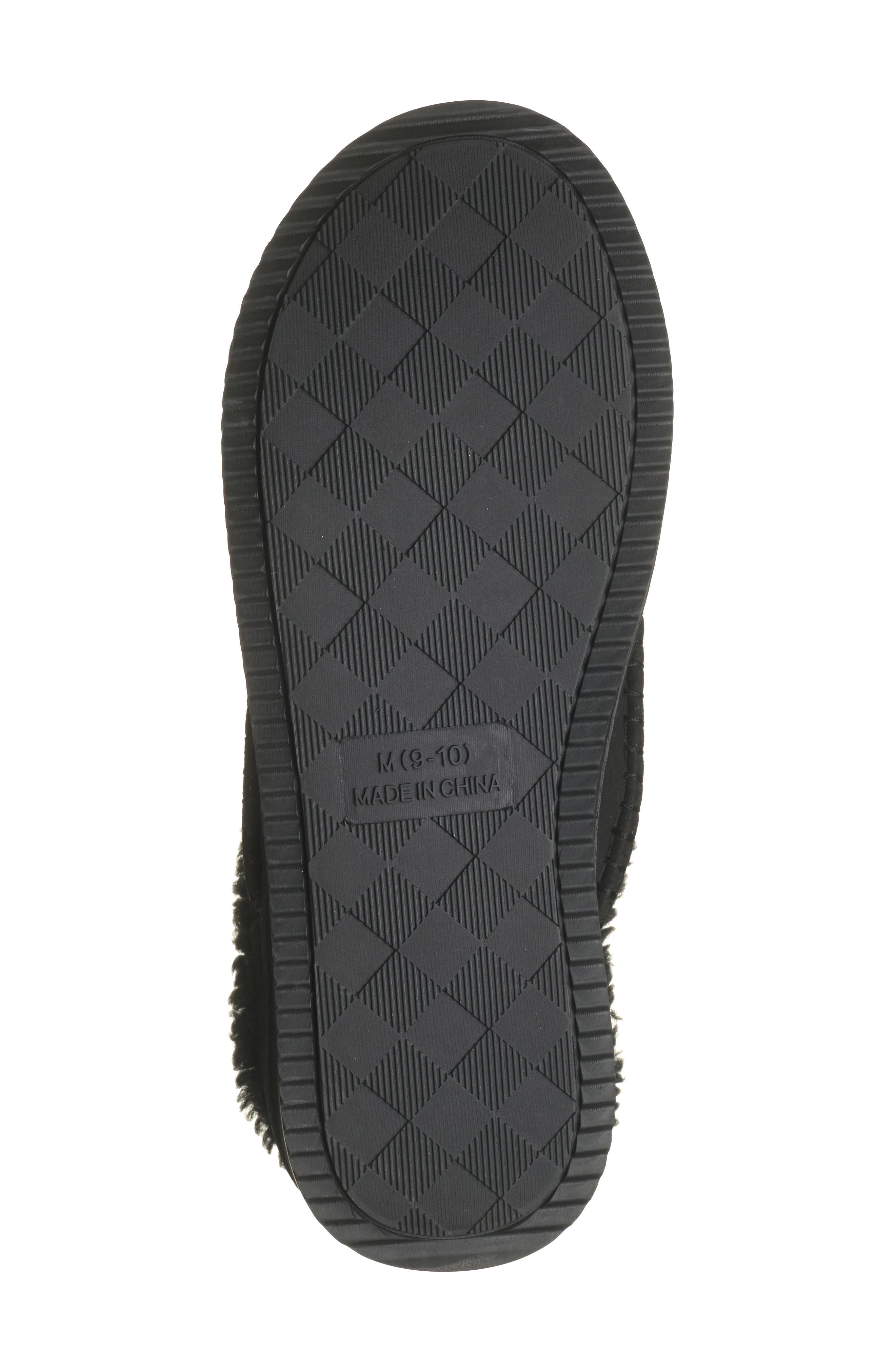 NORDSTROM RACK Jack Faux Shearling Lined Clog Slipper, Alternate, color, 