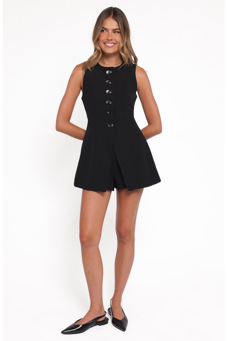 Amanda Suiting Shorts, Alternate, color, BLACK
