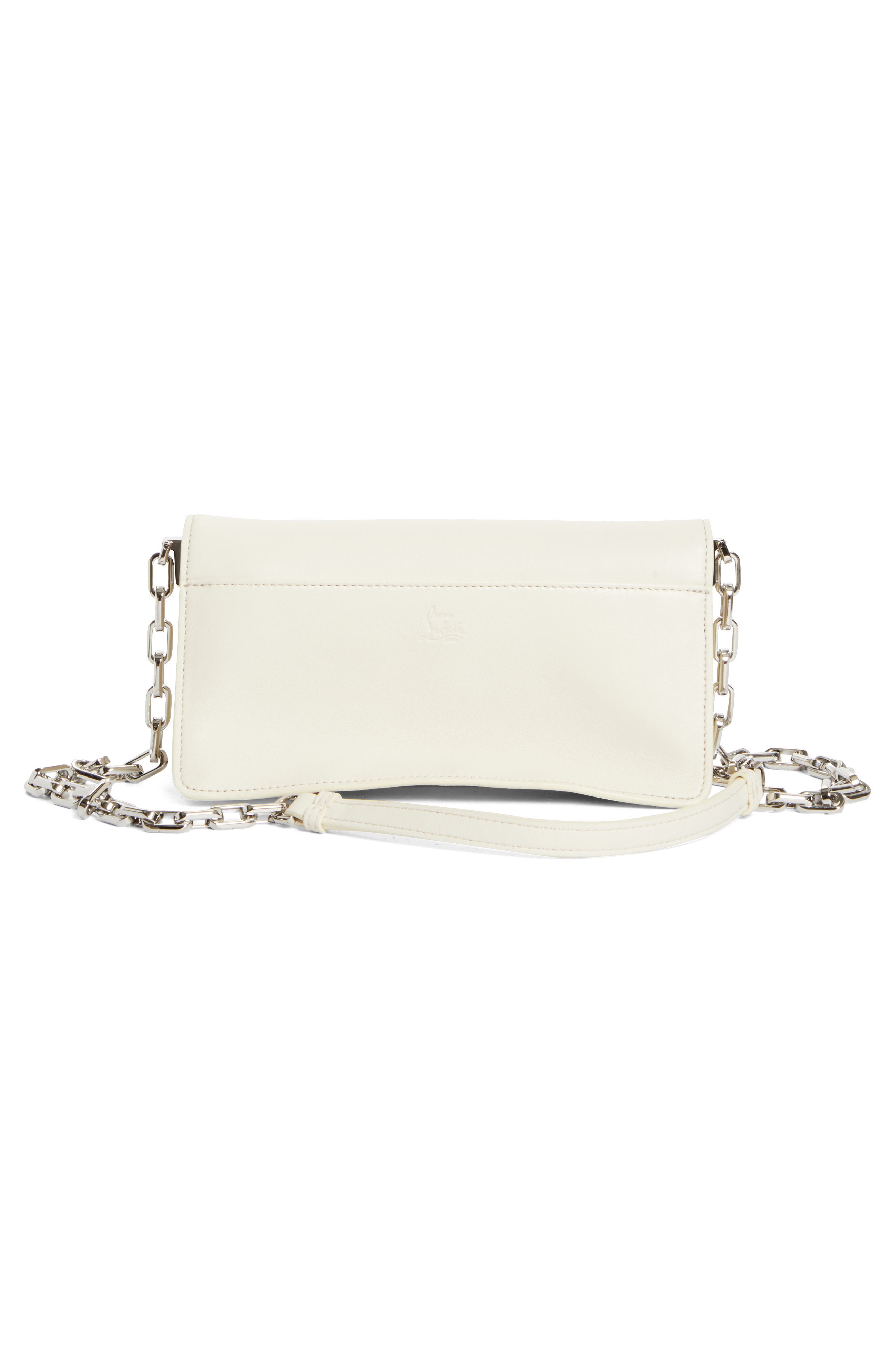 Bettina Leather Shoulder Bag, Alternate, color, SUZURAN/ SILVER