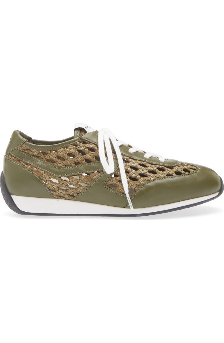 rag & bone Retro Runner Slim Sneaker, Alternate, color, Loden Woven
