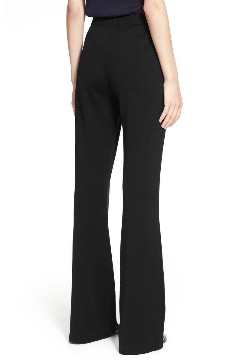 St. John Collection Kasia Milano Knit Bootcut Pants, Alternate, color,