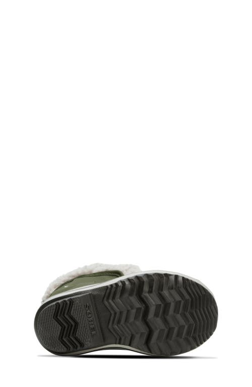 Sorel Kids' Yoot Pac Waterproof Snow Boot In Hiker Green