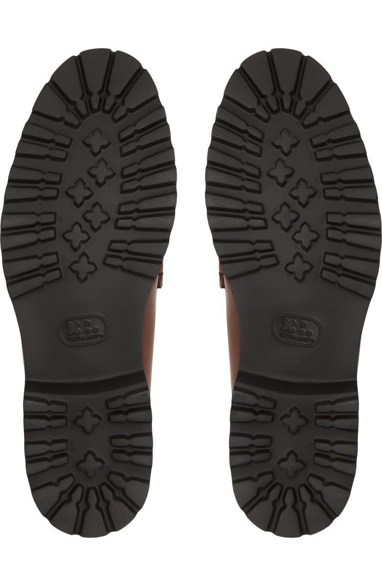 Brooks Brothers Bleecker Lug Sole Penny Loafer, Alternate, color, Cognac