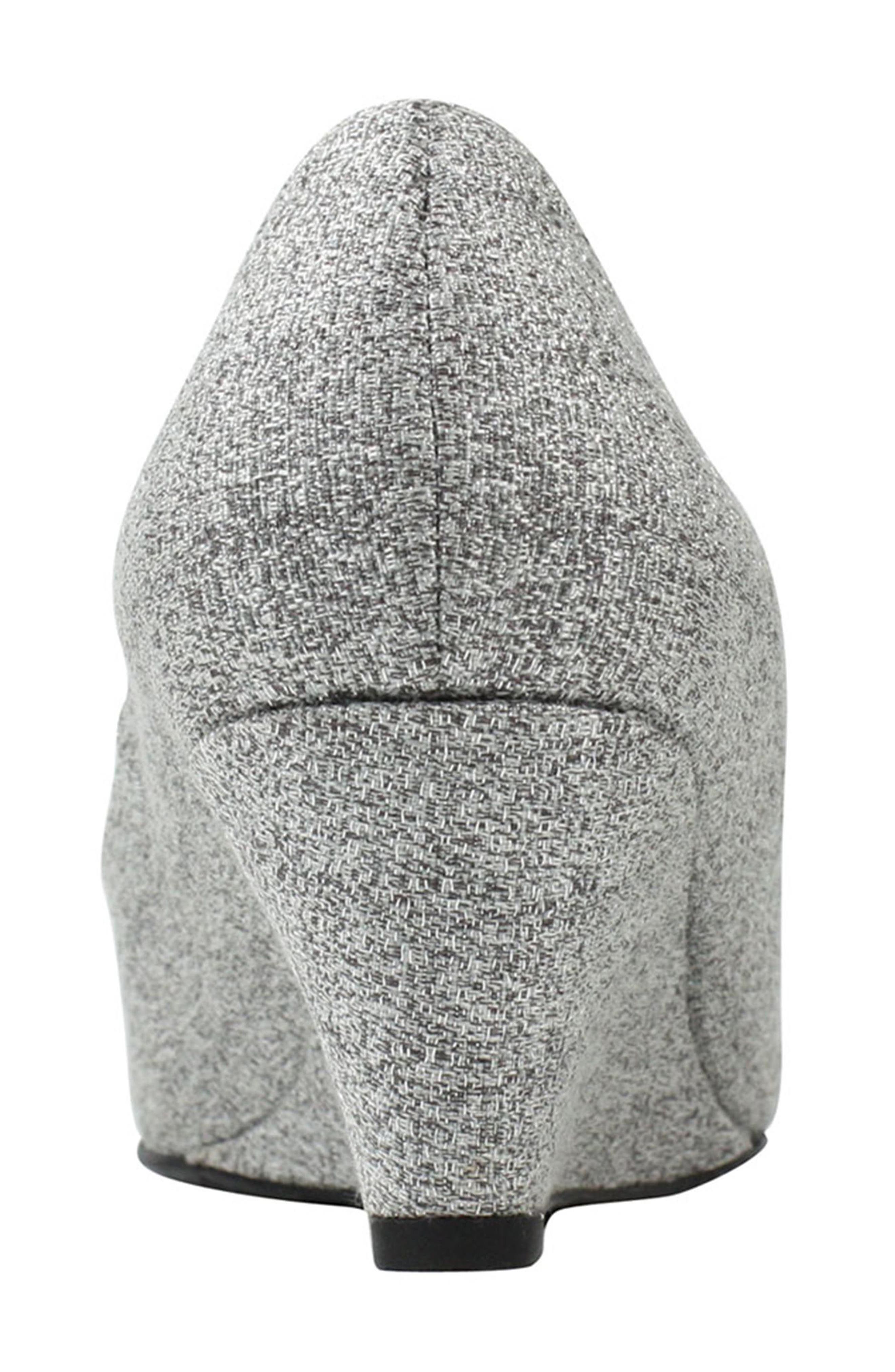 Eloisa Wedge, Alternate, color, PEWTER