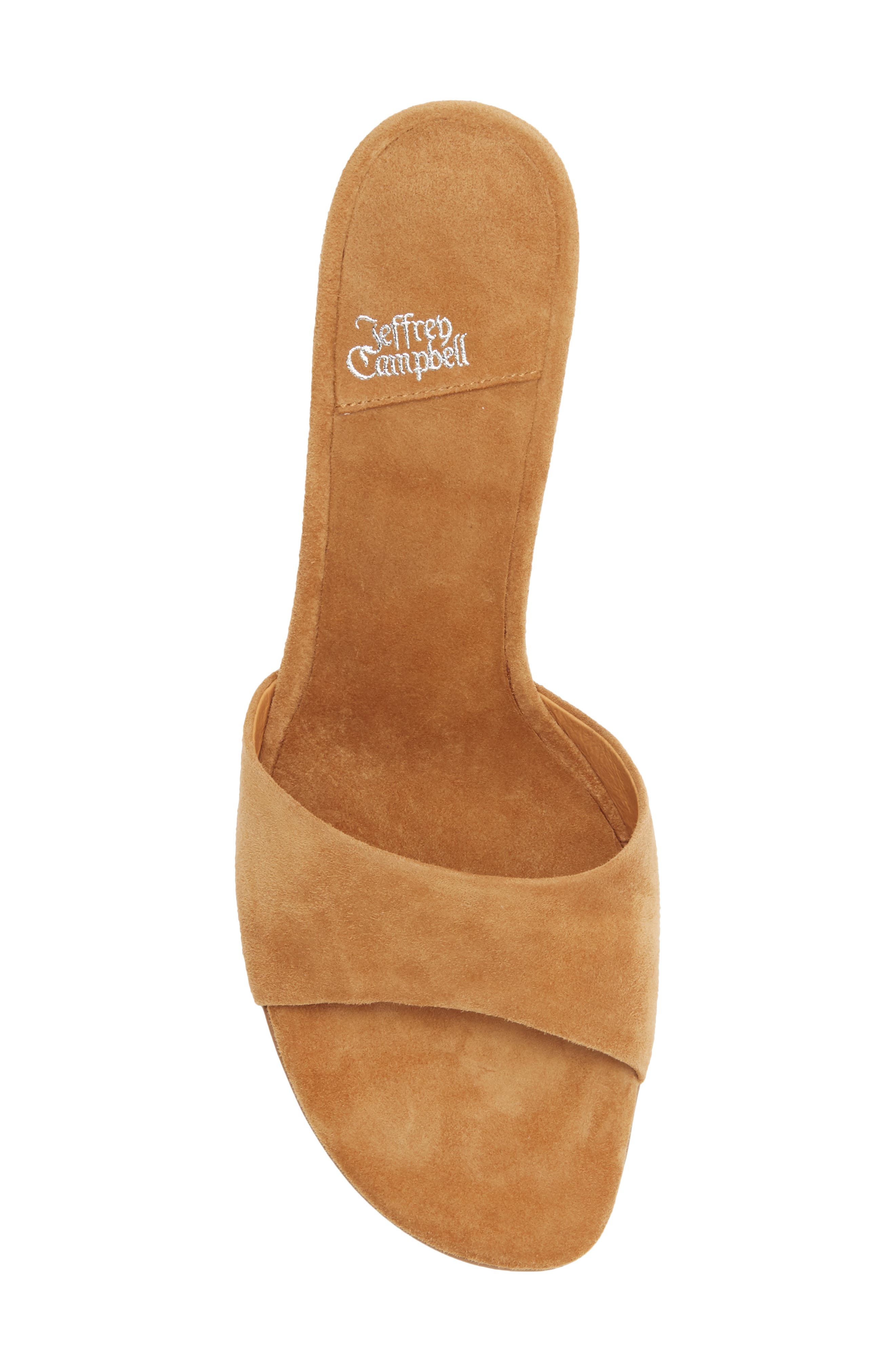 La-Nuit Sandal, Alternate, color, CAMEL SUEDE