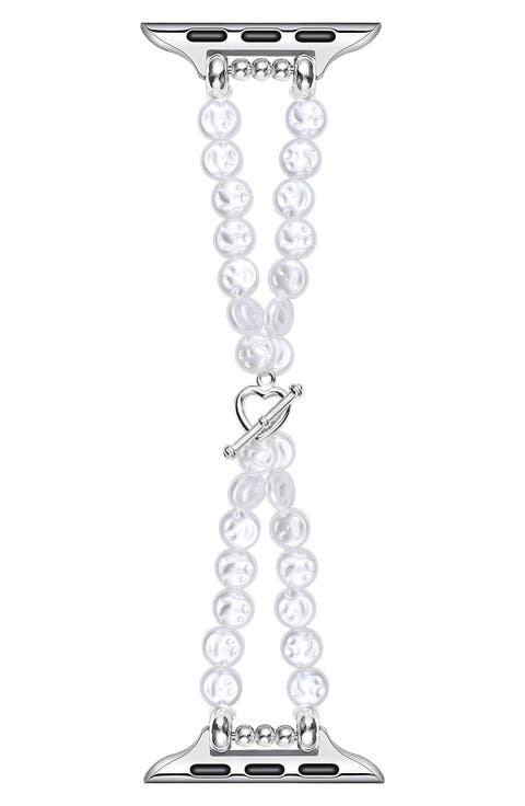 Eloise Imitation Pearl Apple Watch® Bracelet Watchband