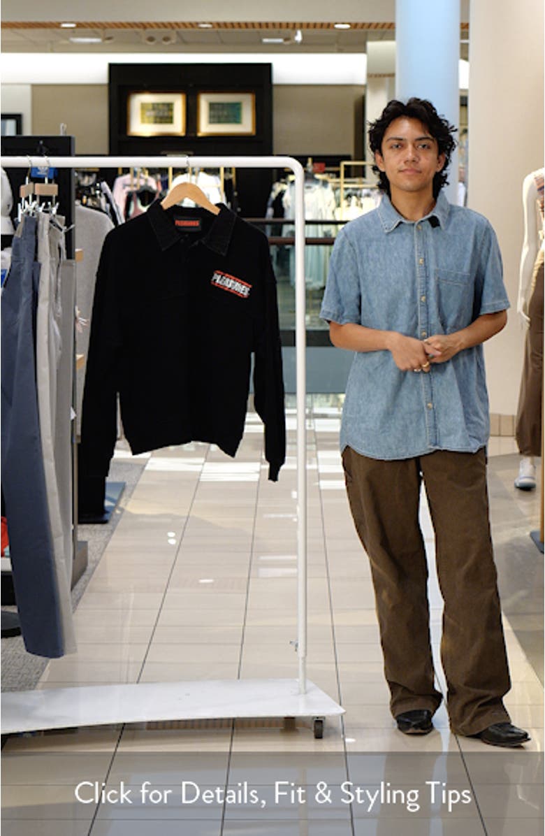 Gentle Cotton Polo Sweatshirt, sales video thumbnail