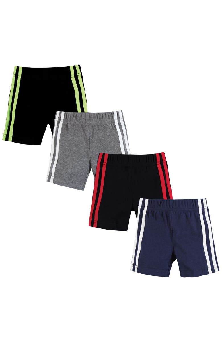 Hudson Baby Boys' 4-Piece Everyday Shorts Collection, Main, color,