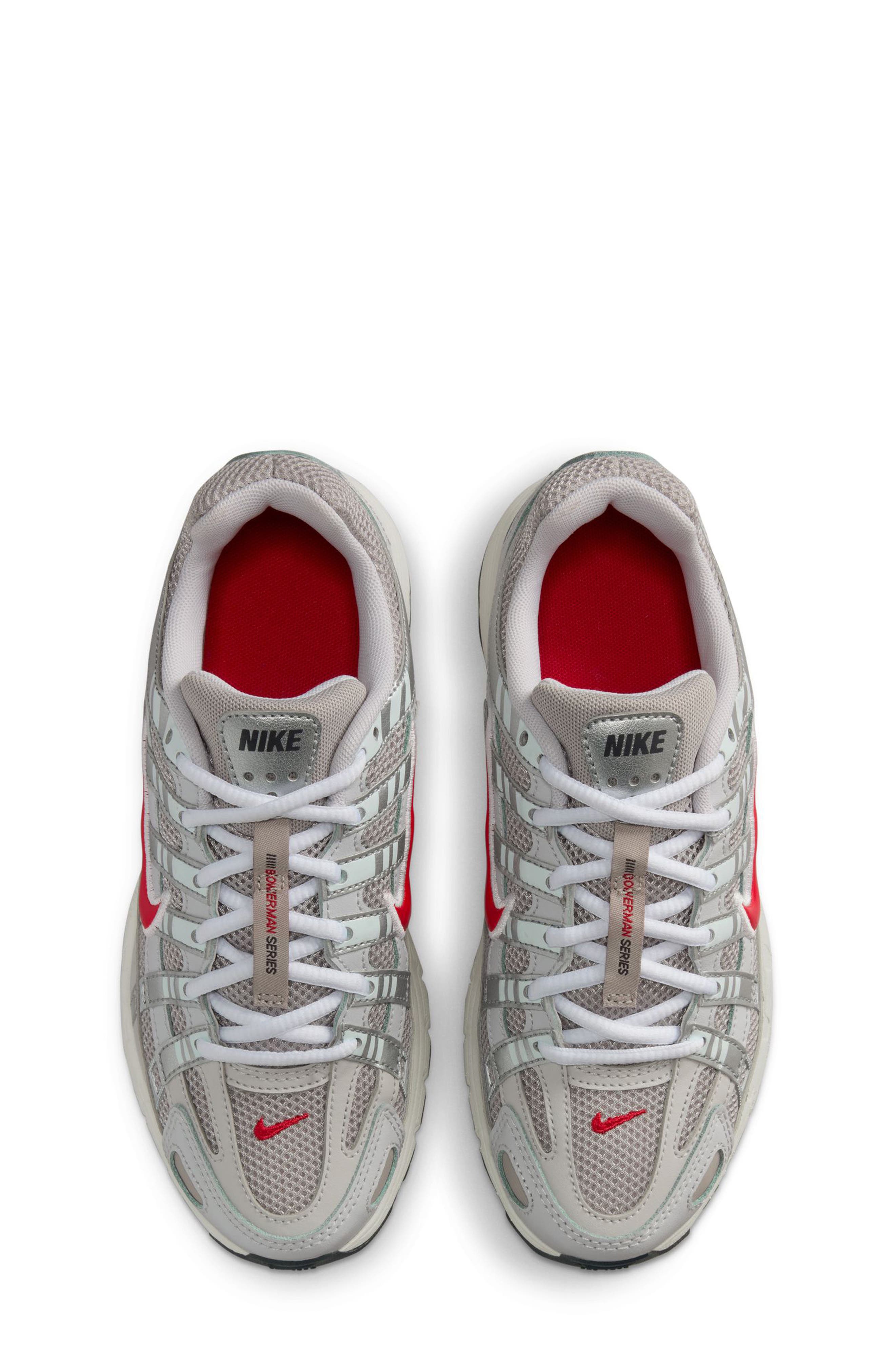 Nike P-6000 Sneaker, Alternate, color, 009 Clggry/Fire R