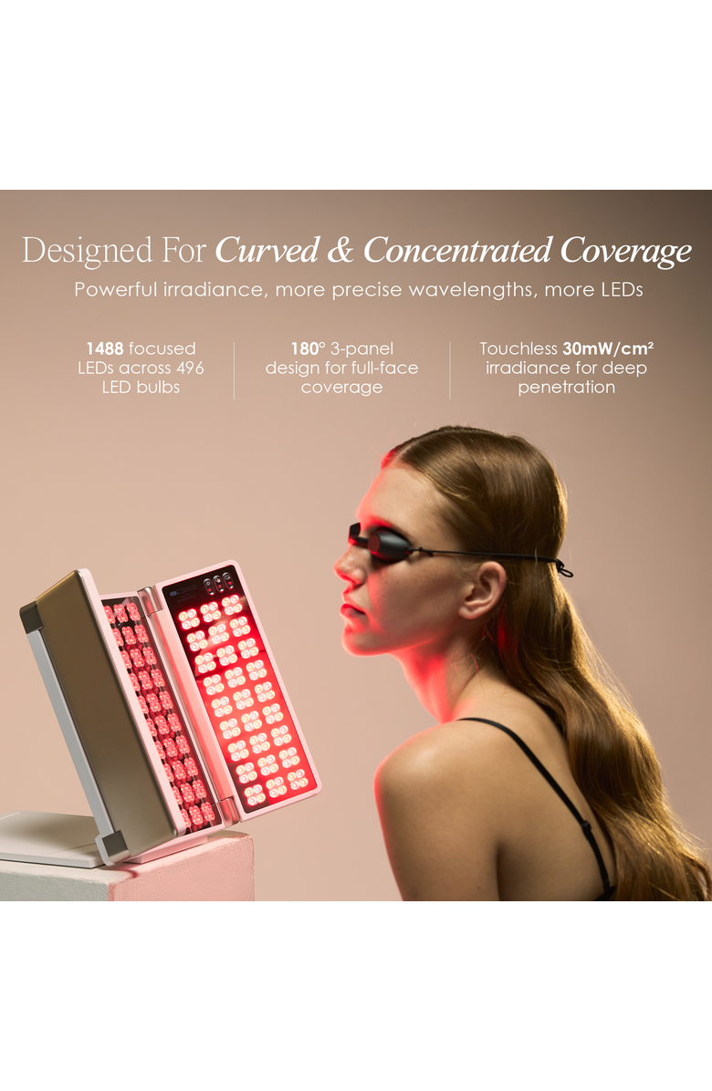 Project E Beauty Alora | Age Renewal LED Light Therapy Panel, Alternate, color, White