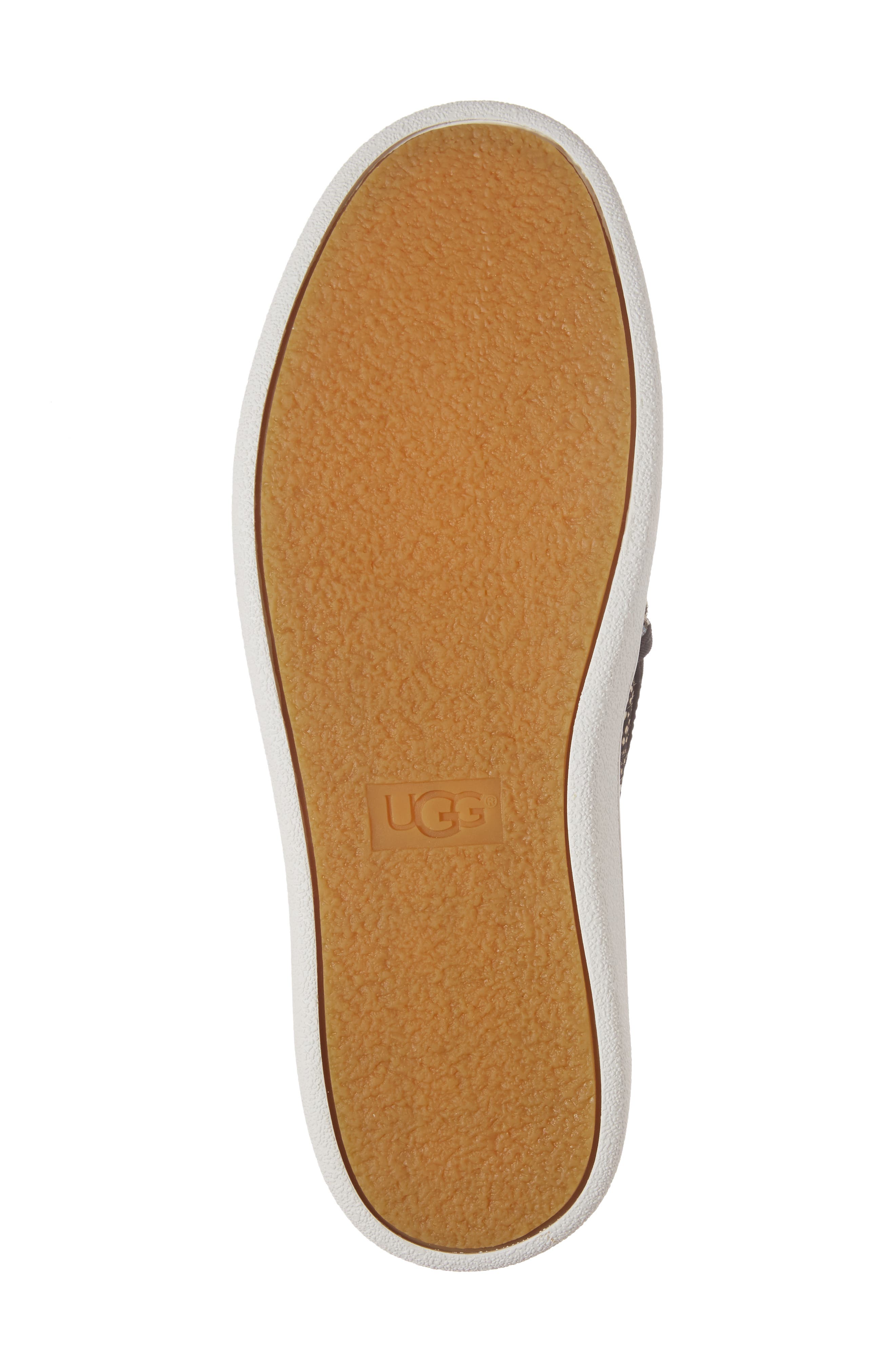 UGG<sup>®</sup> Cas Exotic Genuine Calf Hair Slip-On Sneaker, Alternate, color, 