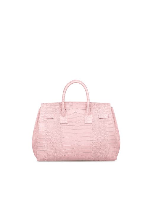 Teddy Blake Gigi Croco 13" In Light Pink