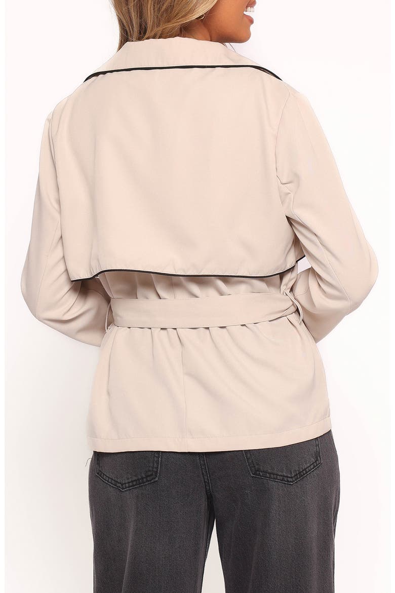 Franklin Tipped Crop Trench, Alternate, color, ECRU