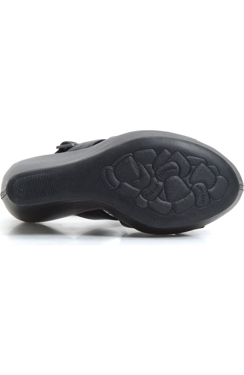 Kork-Ease<sup>®</sup> 'Grailey' Ankle Strap Wedge Sandal, Alternate, color,