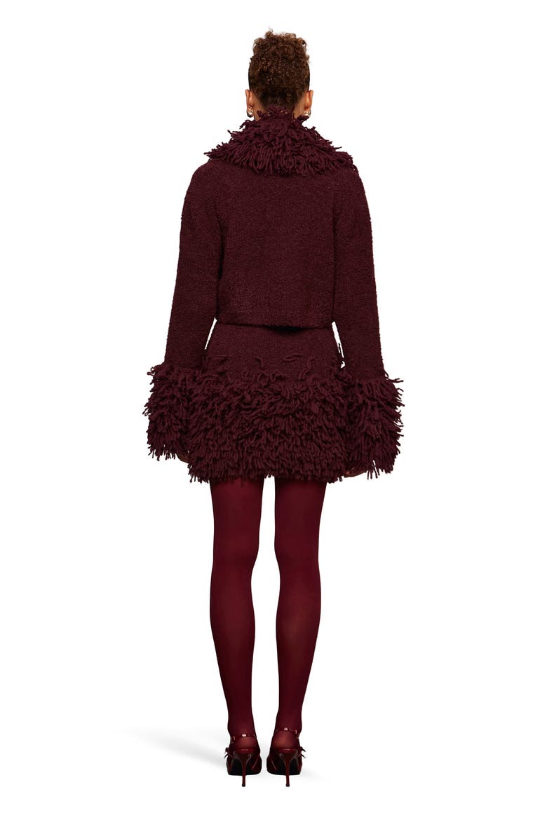 Lilia Knit Top, Alternate, color, Pinot Noir