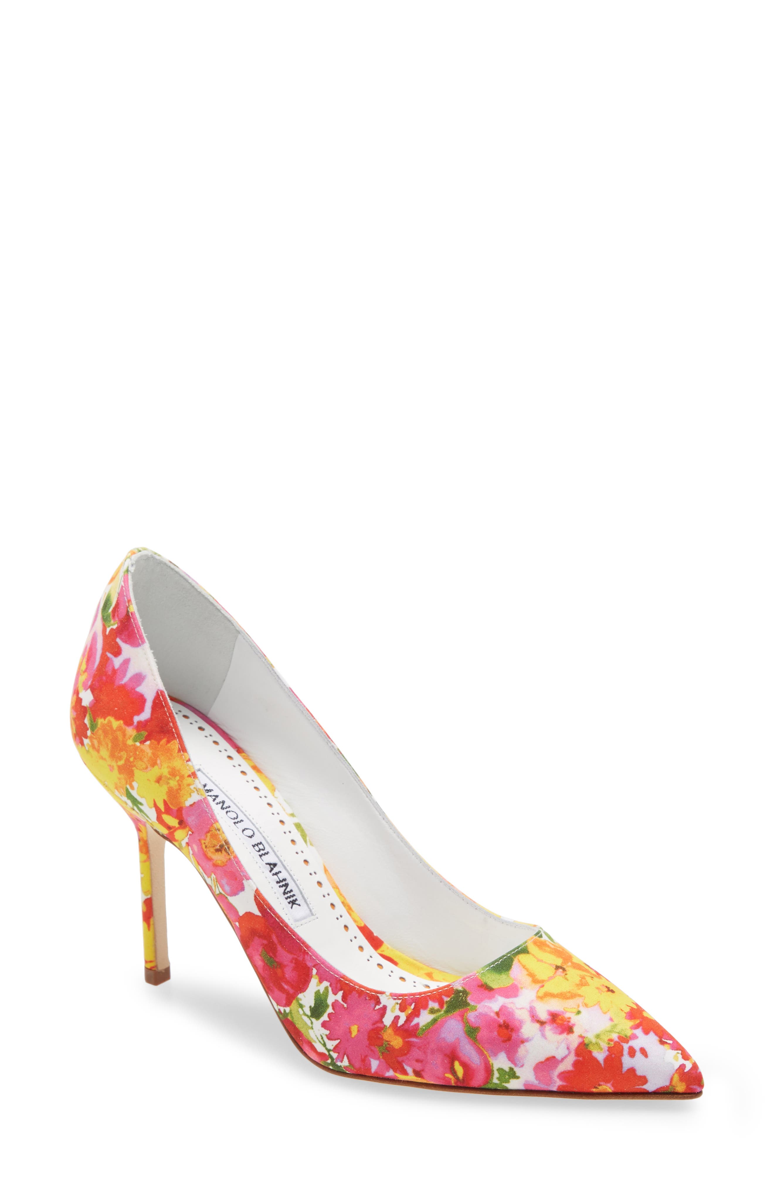 Manolo Blahnik BB Pointed Toe Pump, Main, color, 