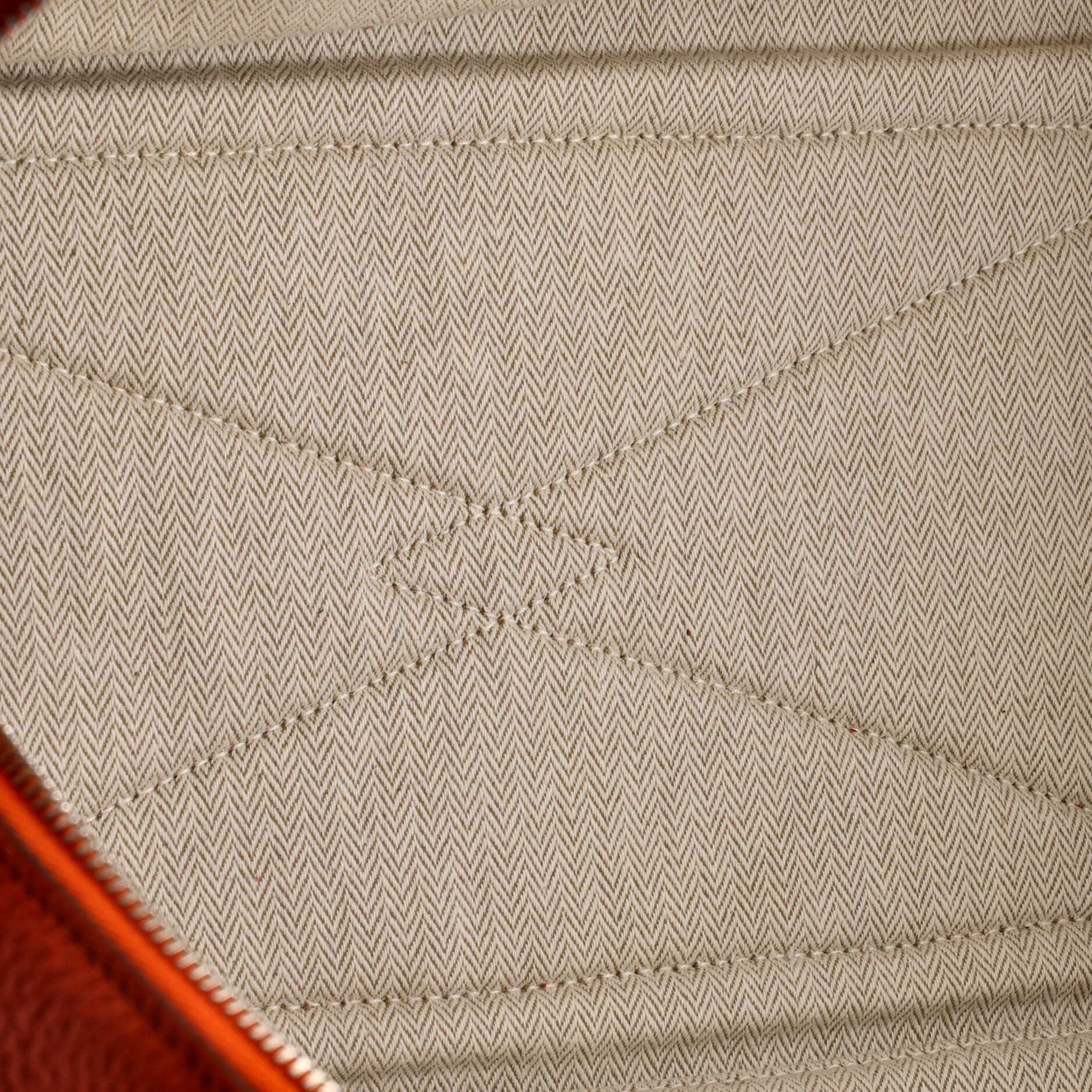 Pre-Owned Hermes Victoria II Bag Clemence 35, Alternate, color, Feu