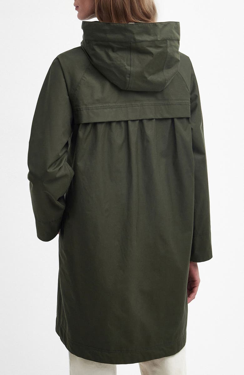 Barbour Heron Waterproof Jacket, Alternate, color, Olive