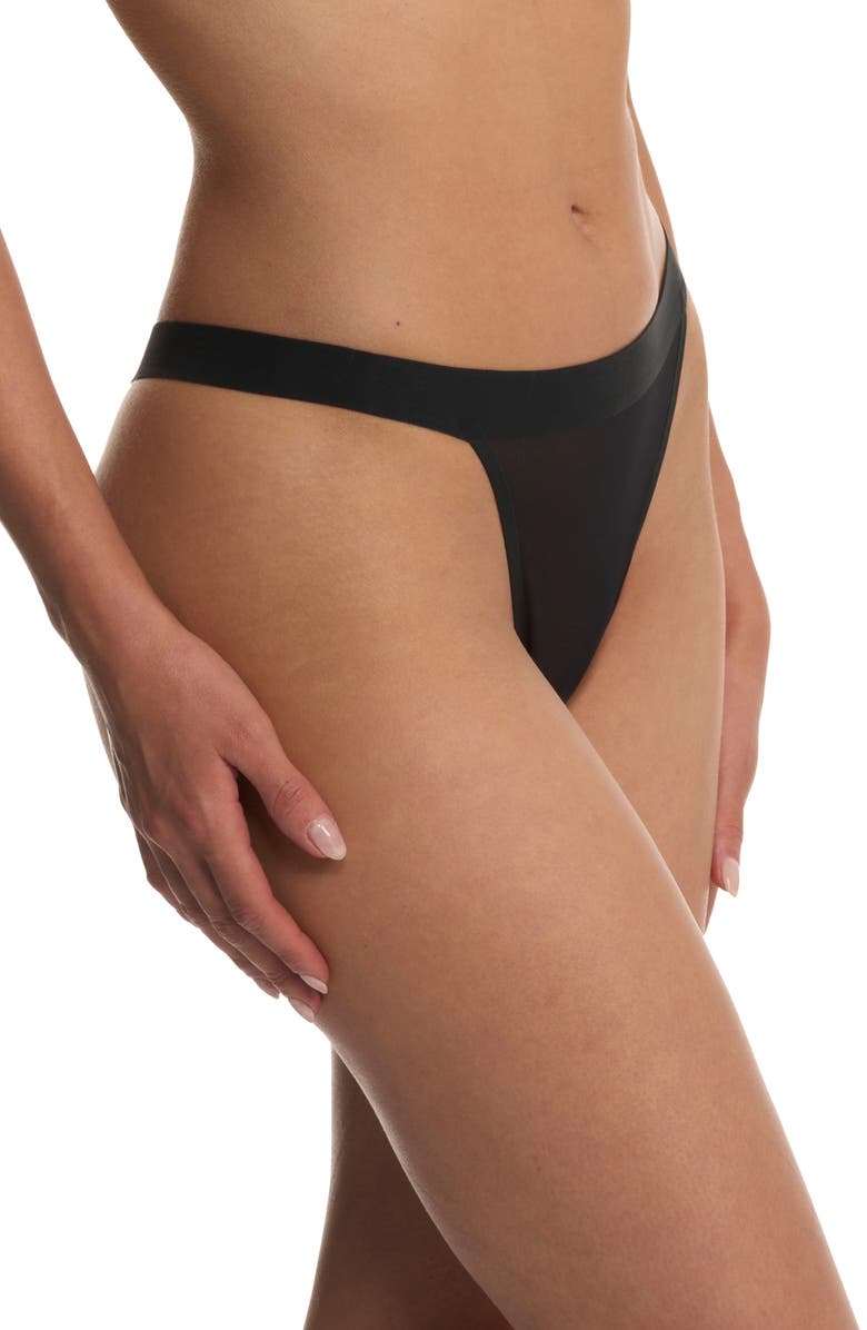Natori True Zen Thong, Alternate, color, Black