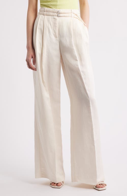 Hugo Boss Boss Taualy Belted Wide Leg Pants