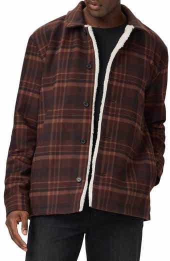 PAIGE Rangel Fleece Lined Plaid Flannel Jacket