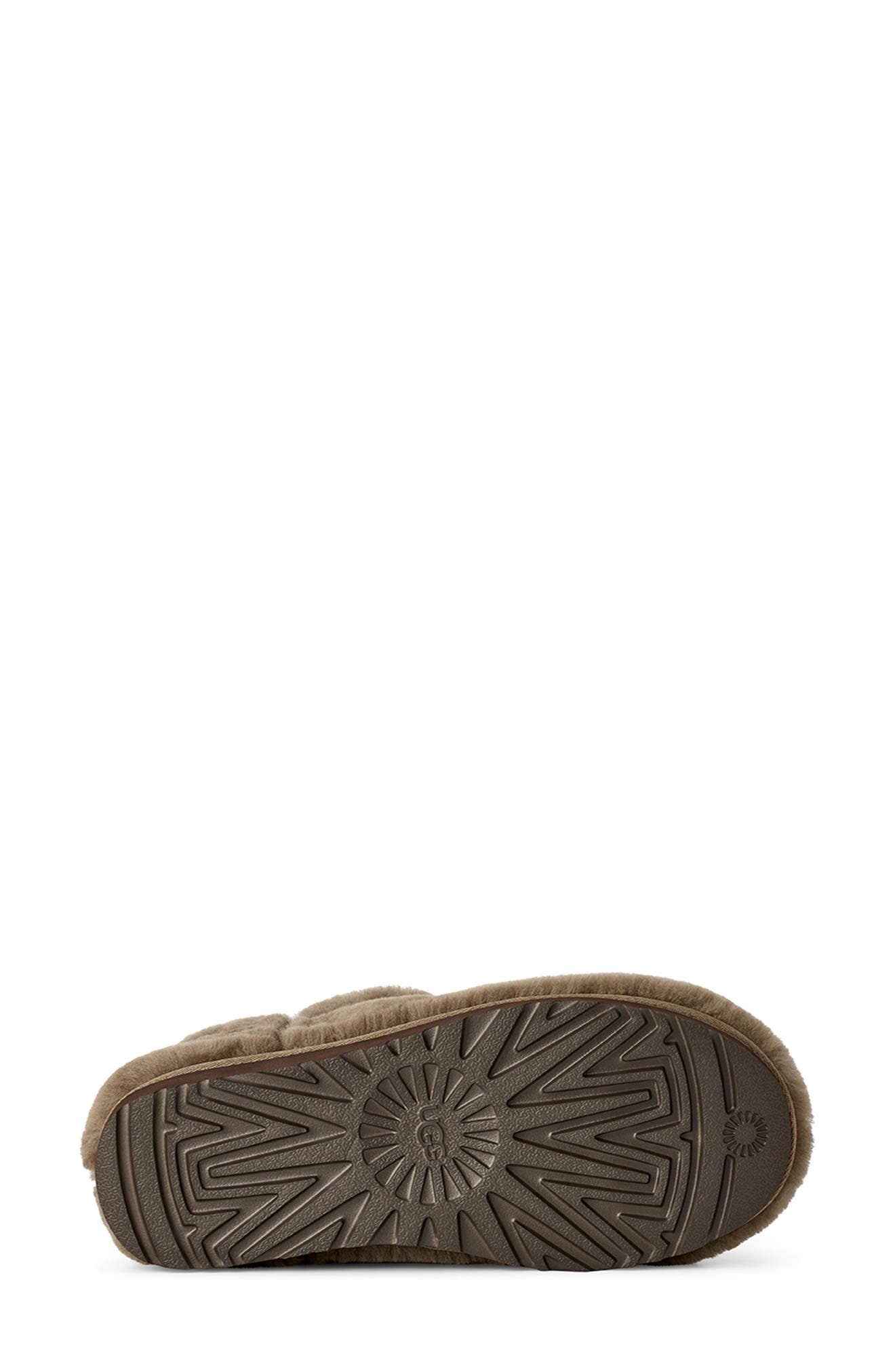 Classic Ultra Mini Fluffed Genuine Shearling Boot, Alternate, color, LIGHT BRONZE
